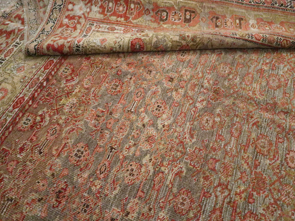 Antique Persian Bidjar Room Size Carpet, No.23633 - Gsblank