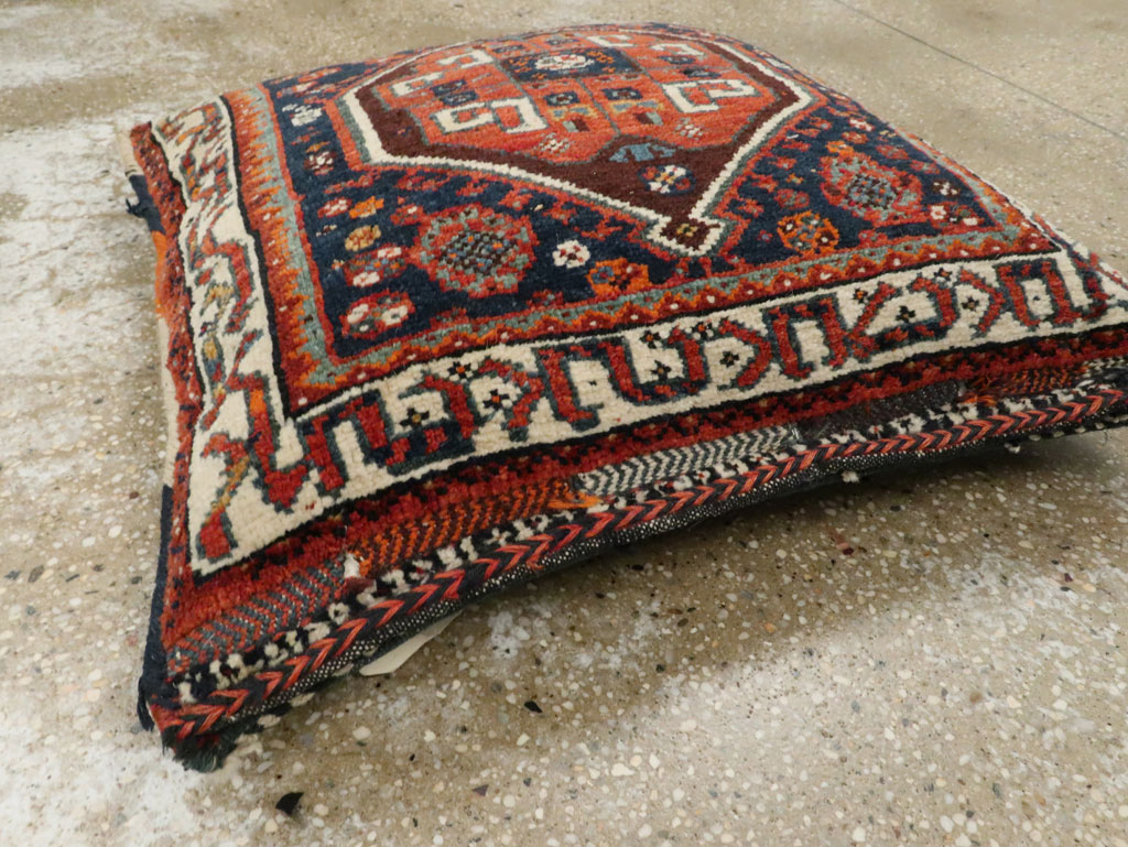Antique Persian Northwest Bag Face Pillow, No.23640 - Gsblank