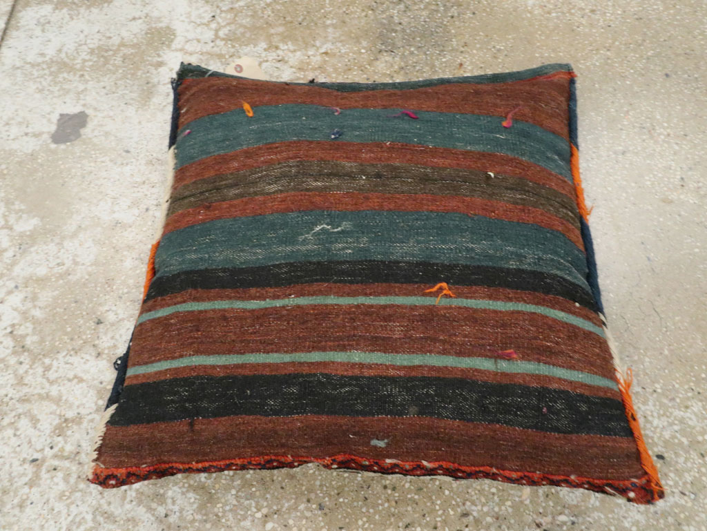 Antique Persian Northwest Bag Face Pillow, No.23640 - Gsblank