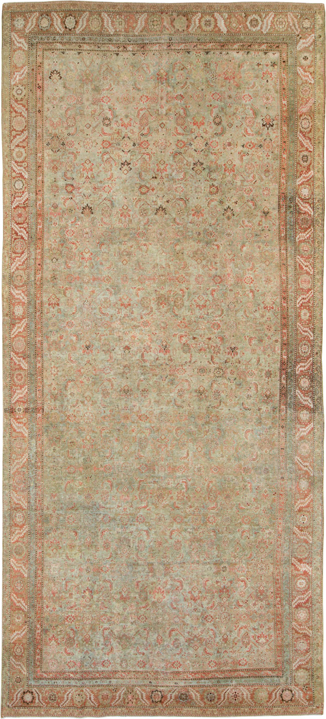 Antique Persian Malayer Long Gallery Carpet, No.23642 - Gsblank