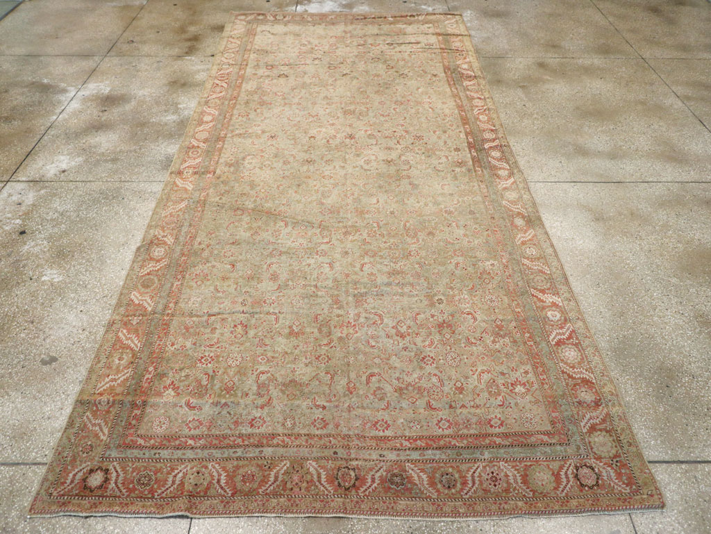 Antique Persian Malayer Long Gallery Carpet, No.23642 - Gsblank