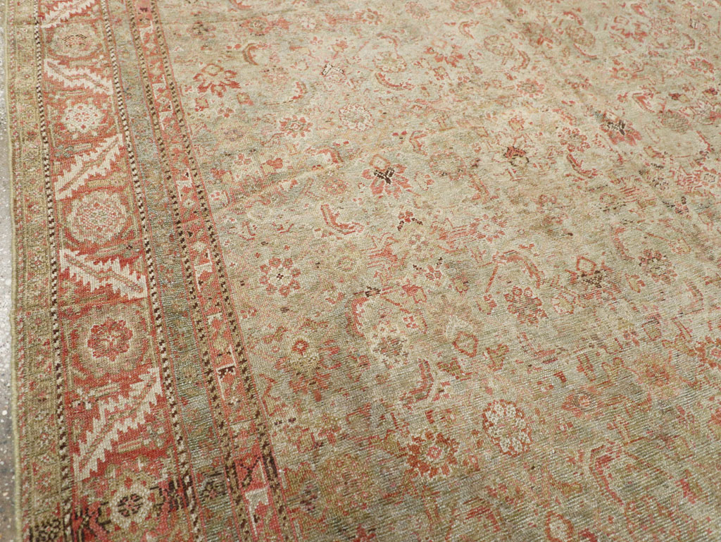 Antique Persian Malayer Long Gallery Carpet, No.23642 - Gsblank