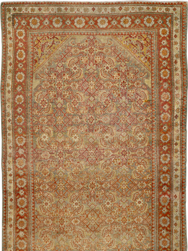 Antique Persian Malayer Runner, No.23646 - Gsblank
