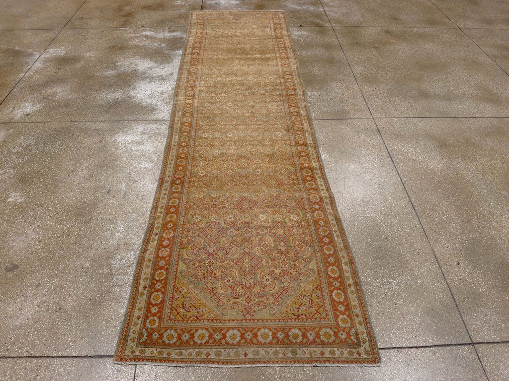 Antique Persian Malayer Runner, No.23646 - Gsblank