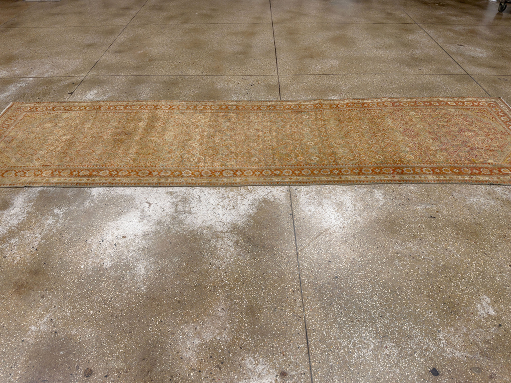 Antique Persian Malayer Runner, No.23646 - Gsblank