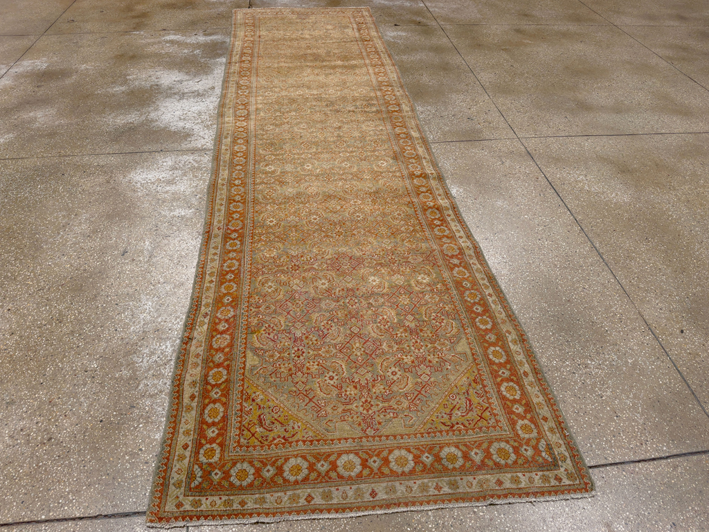 Antique Persian Malayer Runner, No.23646 - Gsblank