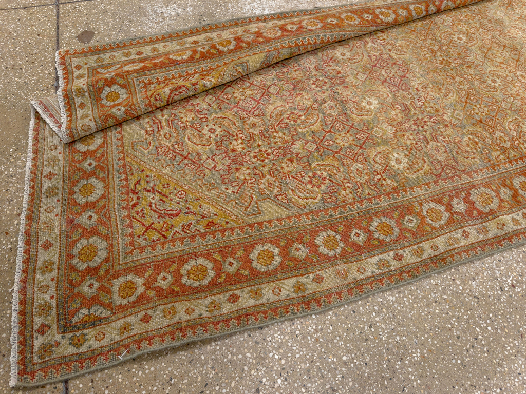 Antique Persian Malayer Runner, No.23646 - Gsblank