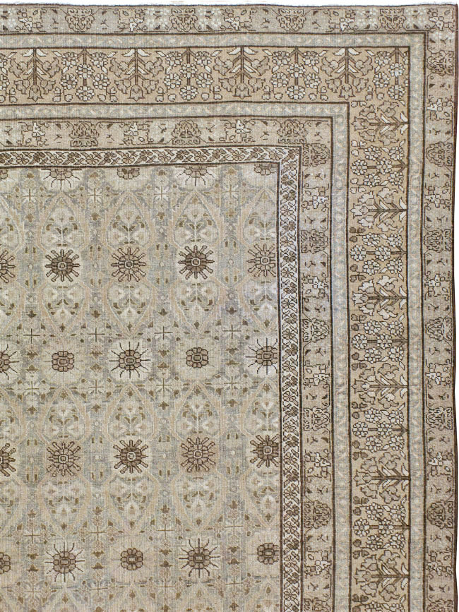 Antique Persian Tabriz Carpet, No.23647 - Gsblank