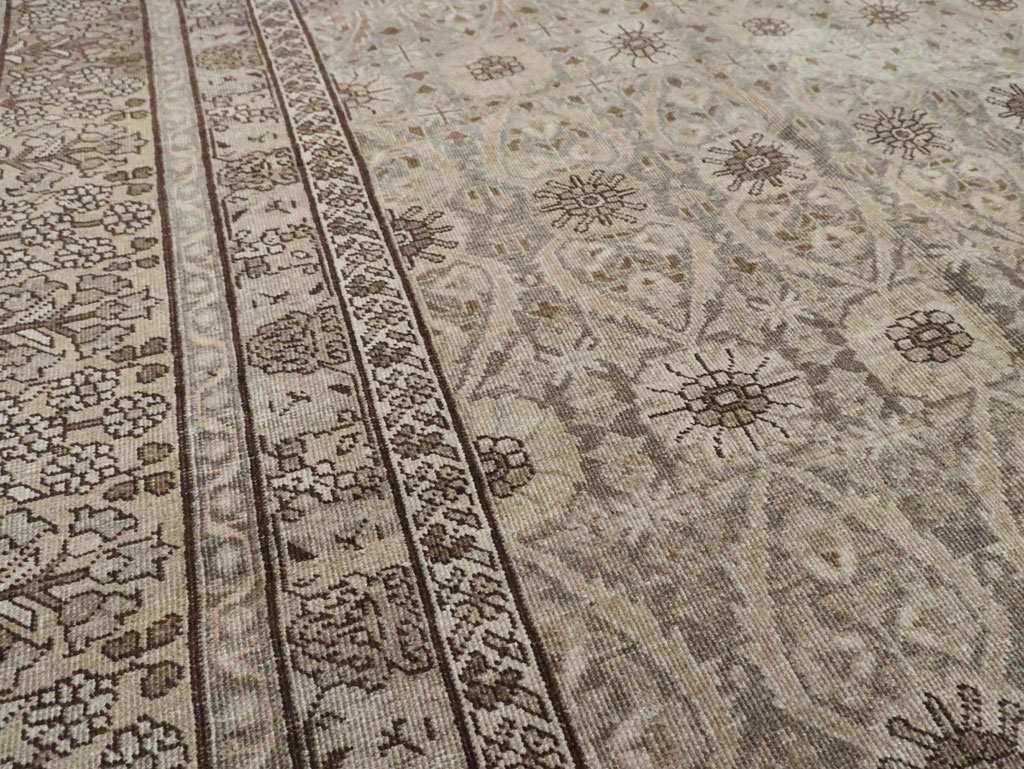 Antique Persian Tabriz Carpet, No.23647 - Gsblank