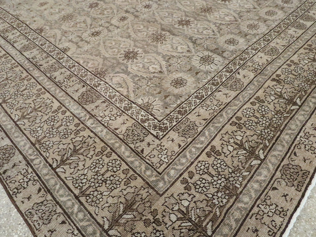 Antique Persian Tabriz Carpet, No.23647 - Gsblank