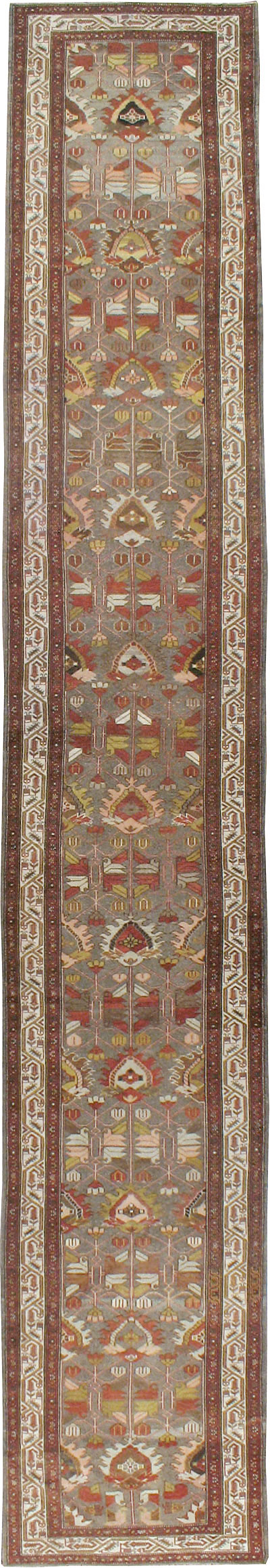 Vintage Persian Malayer Runner, No.23648 - Gsblank