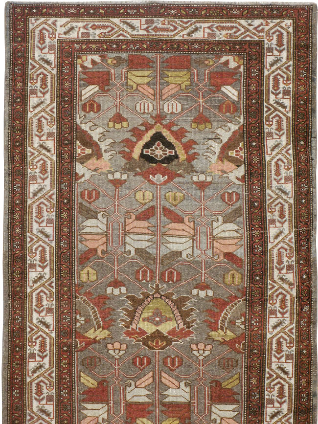 Vintage Persian Malayer Runner, No.23648 - Gsblank