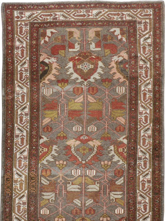 Vintage Persian Malayer Runner, No.23648 - Gsblank
