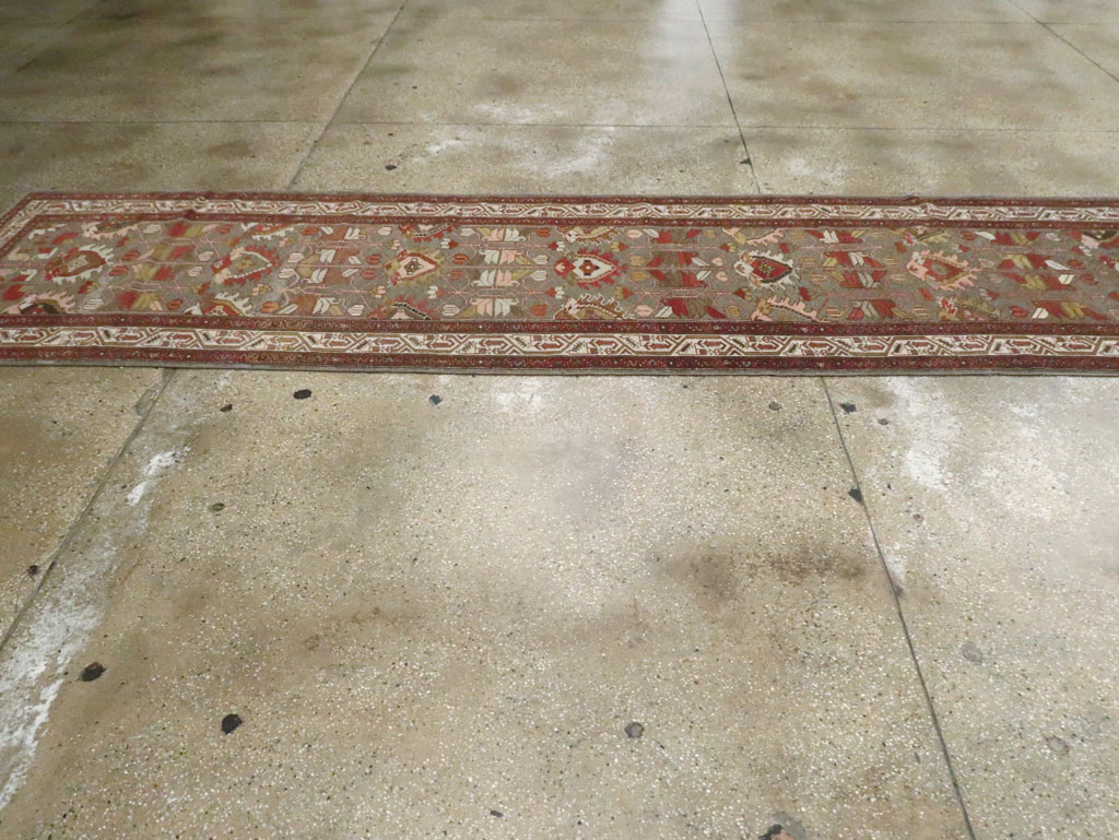 Vintage Persian Malayer Runner, No.23648 - Gsblank
