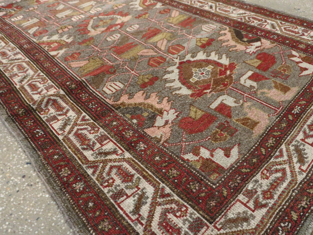 Vintage Persian Malayer Runner, No.23648 - Gsblank