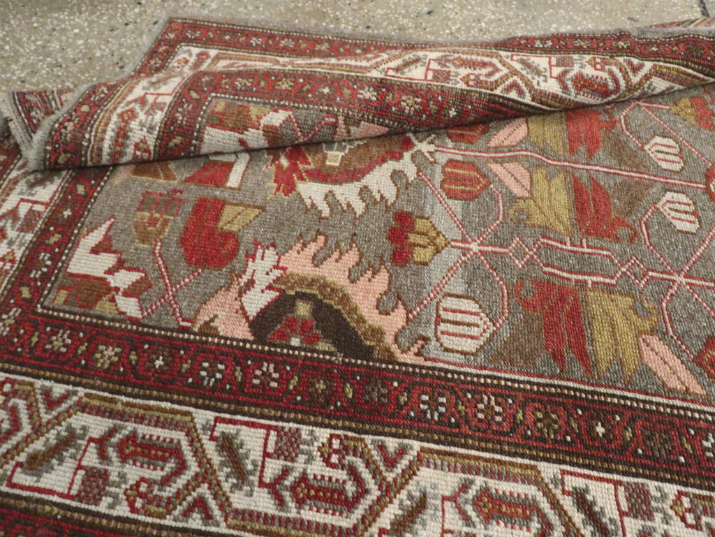 Vintage Persian Malayer Runner, No.23648 - Gsblank