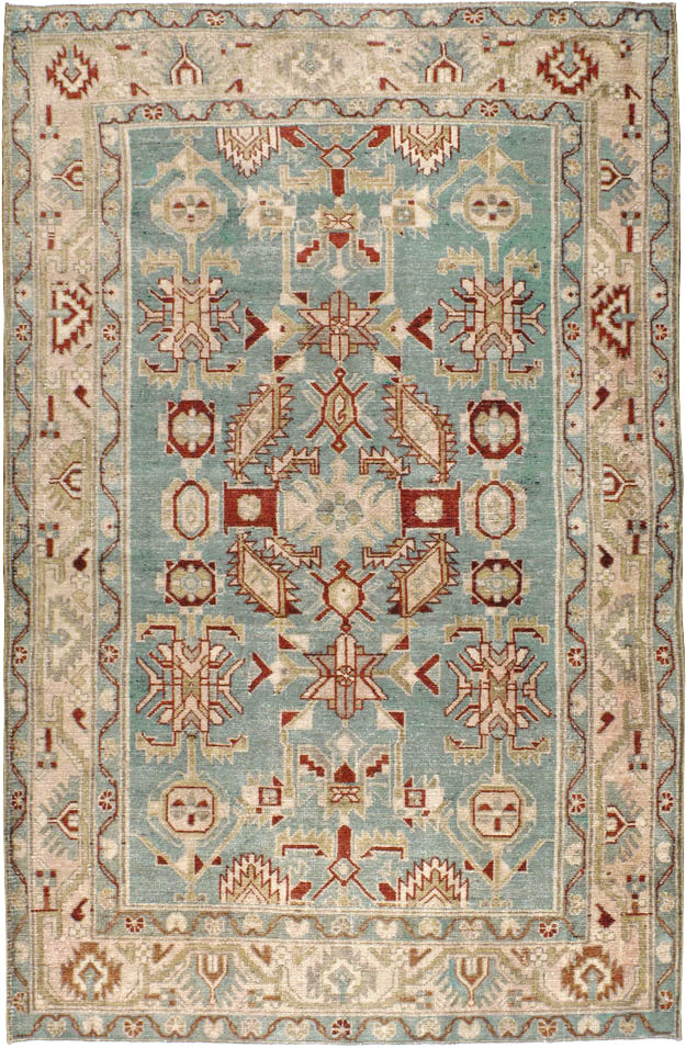 Vintage Persian Malayer Rug, No.23650 - Gsblank