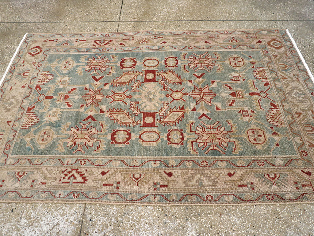 Vintage Persian Malayer Rug, No.23650 - Gsblank