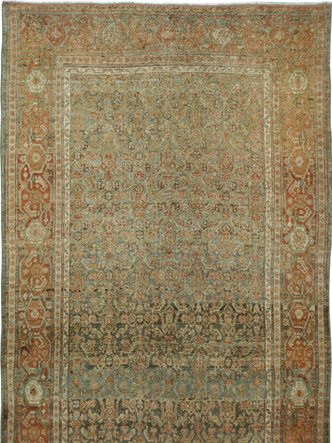 Antique Persian Senneh Malayer Runner, No.23651 - Gsblank