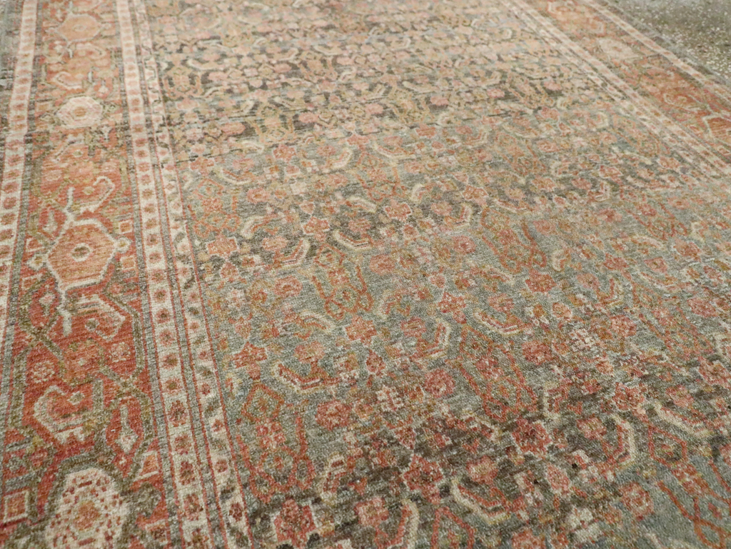 Antique Persian Senneh Malayer Runner, No.23651 - Gsblank
