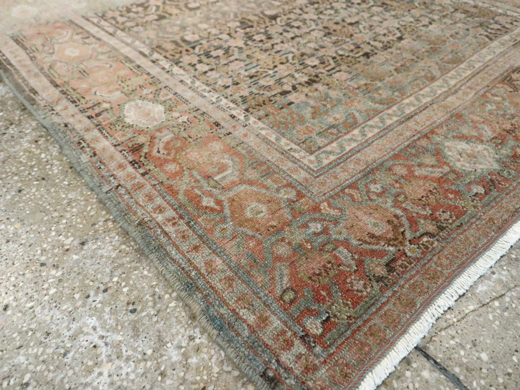 Antique Persian Senneh Malayer Runner, No.23651 - Gsblank