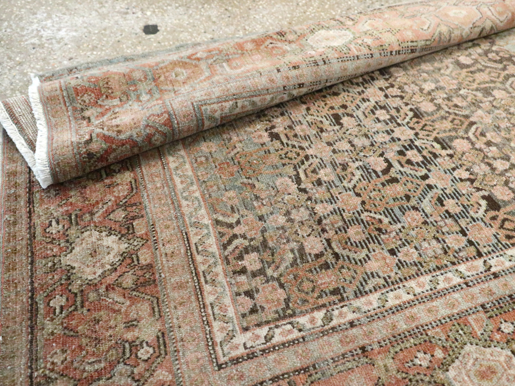 Antique Persian Senneh Malayer Runner, No.23651 - Gsblank