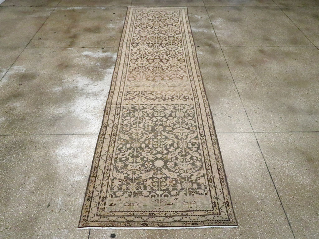 Vintage Persian Malayer Runner, No.23652 - Gsblank