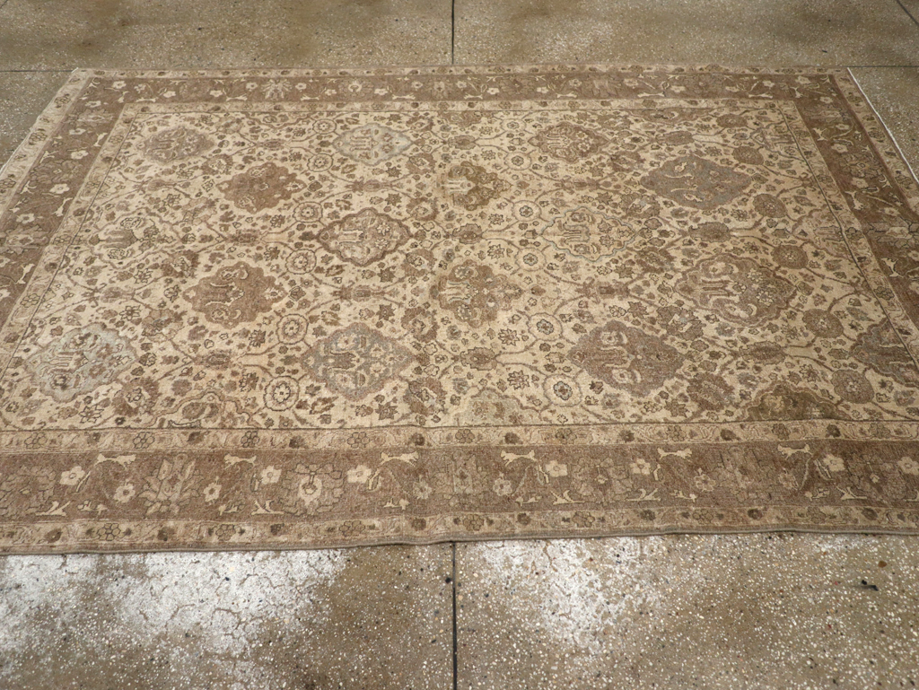Antique Persian Tabriz Rug, No.23654 - Gsblank