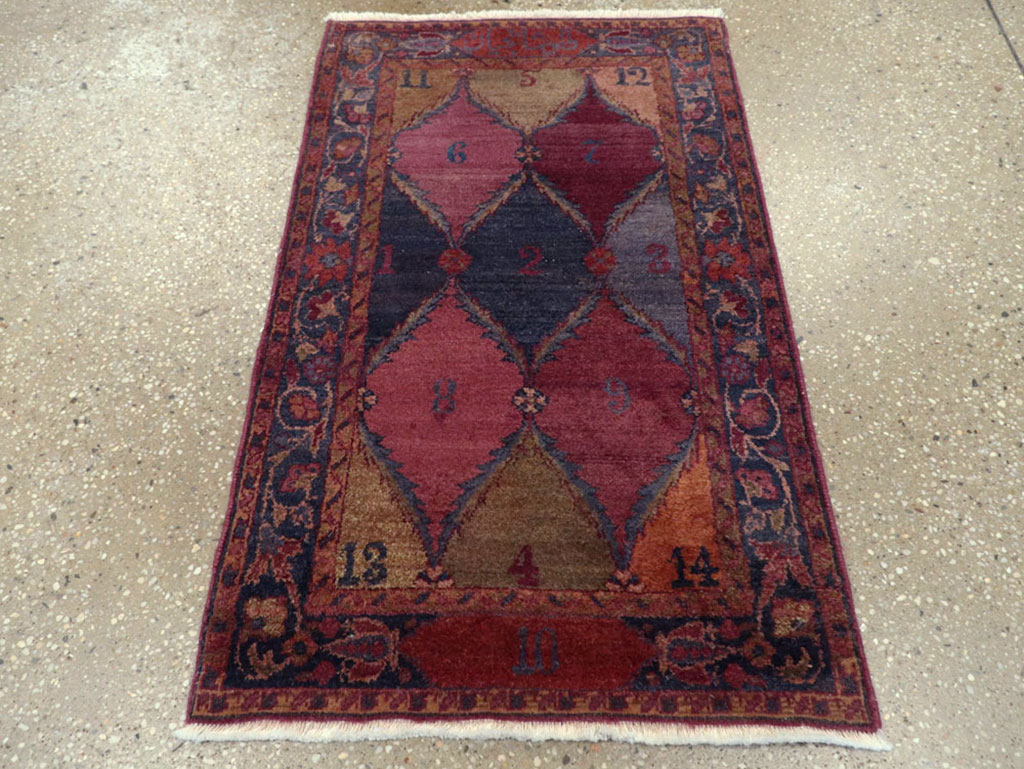 Vintage Persian Kashan Rug, No.23656 - Gsblank