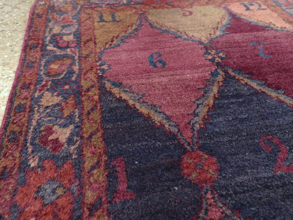 Vintage Persian Kashan Rug, No.23656 - Gsblank