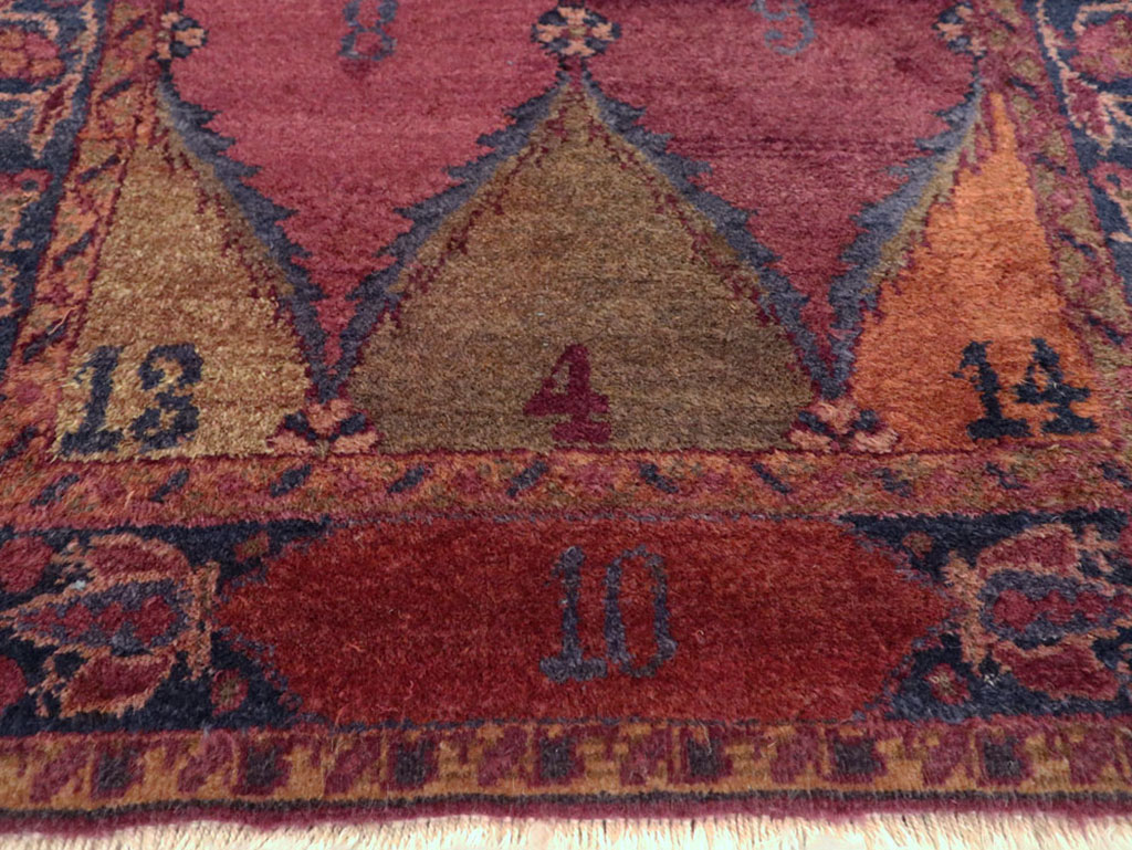 Vintage Persian Kashan Rug, No.23656 - Gsblank