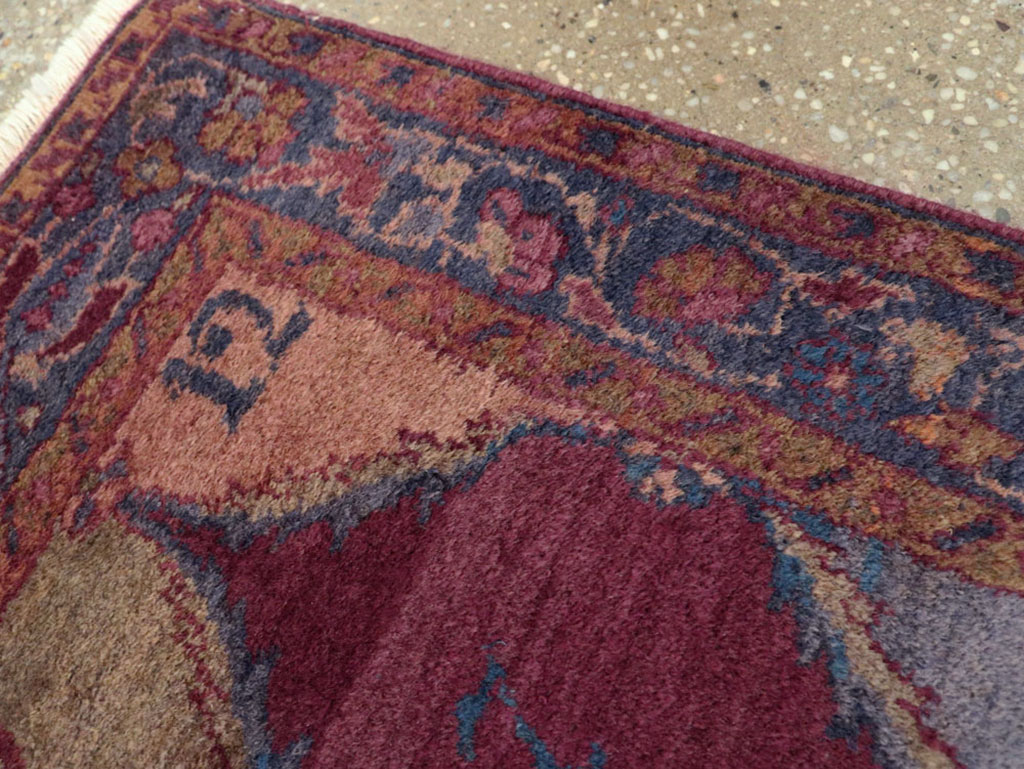 Vintage Persian Kashan Rug, No.23656 - Gsblank
