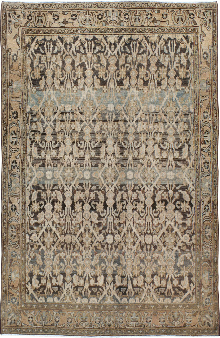 Vintage Persian Malayer Rug, No.23666 - Gsblank