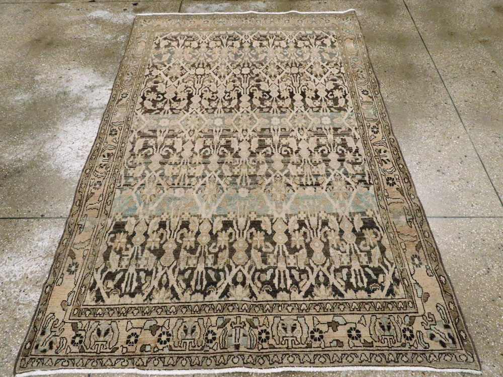 Vintage Persian Malayer Rug, No.23666 - Gsblank