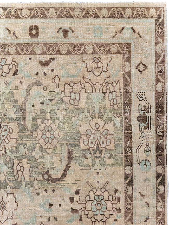 Vintage Persian Malayer Gallery Carpet, No.23668 - Gsblank