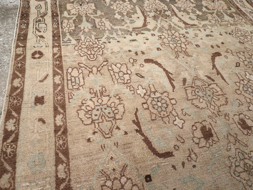 Vintage Persian Malayer Gallery Carpet, No.23668 - Gsblank