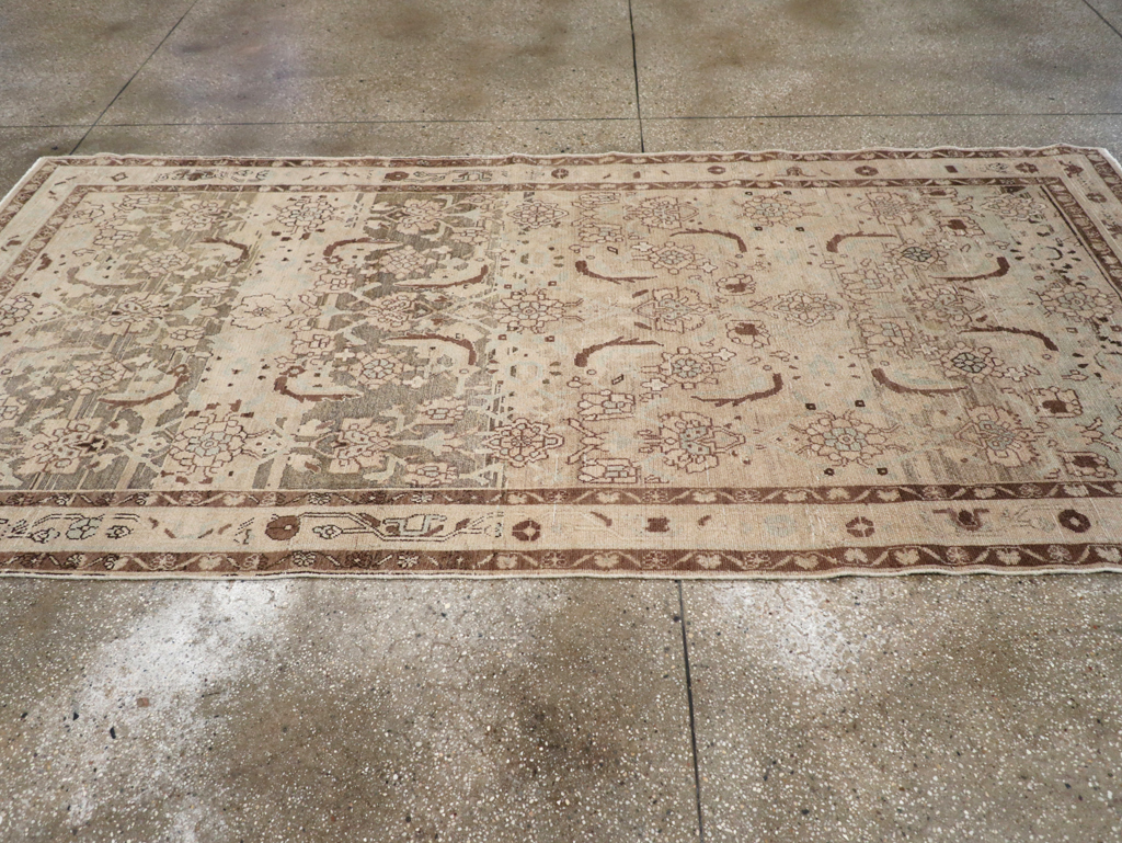 Vintage Persian Malayer Gallery Carpet, No.23668 - Gsblank