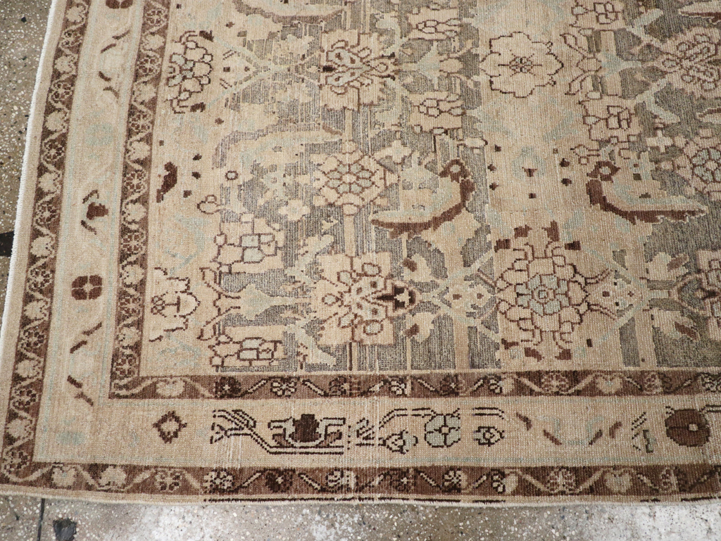 Vintage Persian Malayer Gallery Carpet, No.23668 - Gsblank