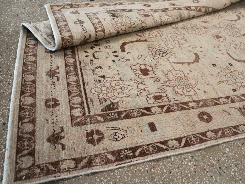 Vintage Persian Malayer Gallery Carpet, No.23668 - Gsblank