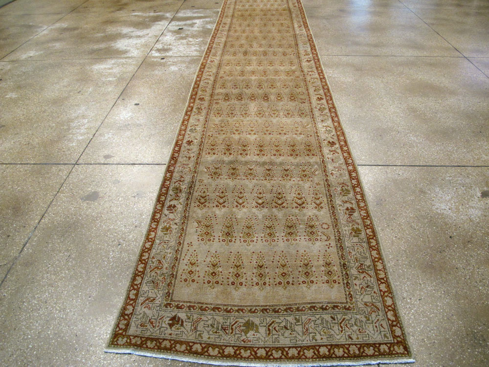 Vintage Persian Malayer Runner, No.23677 - Gsblank