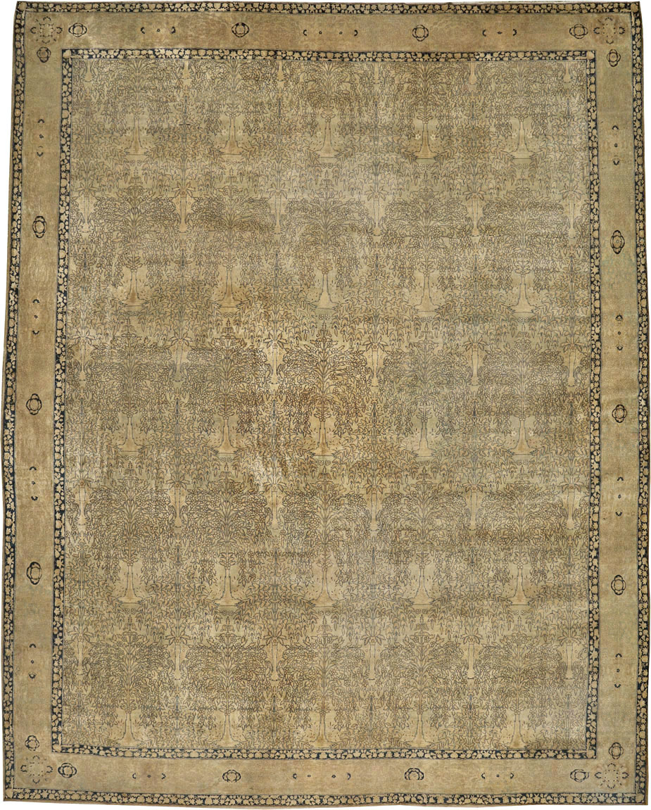 Antique Indian Lahore Carpet, No.23679 - Gsblank