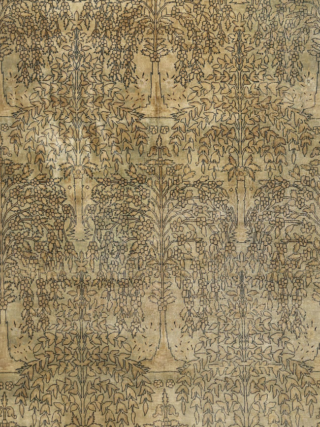 Antique Indian Lahore Carpet, No.23679 - Gsblank