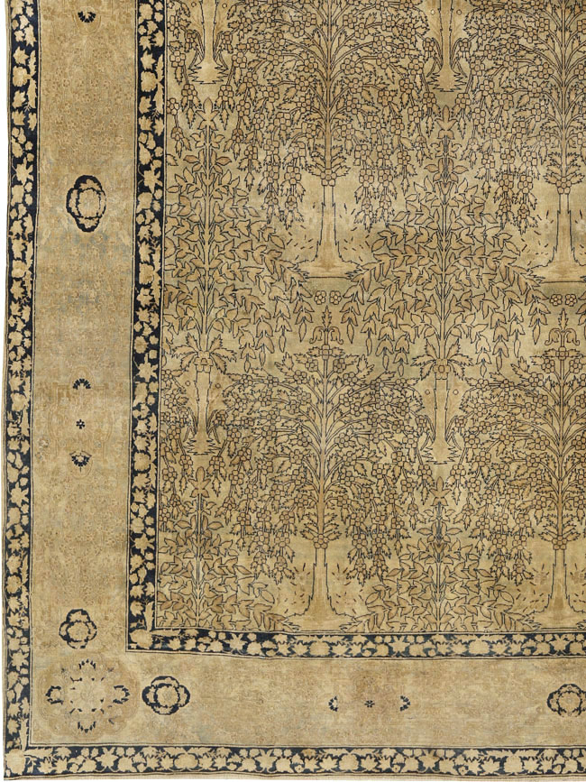 Antique Indian Lahore Carpet, No.23679 - Gsblank