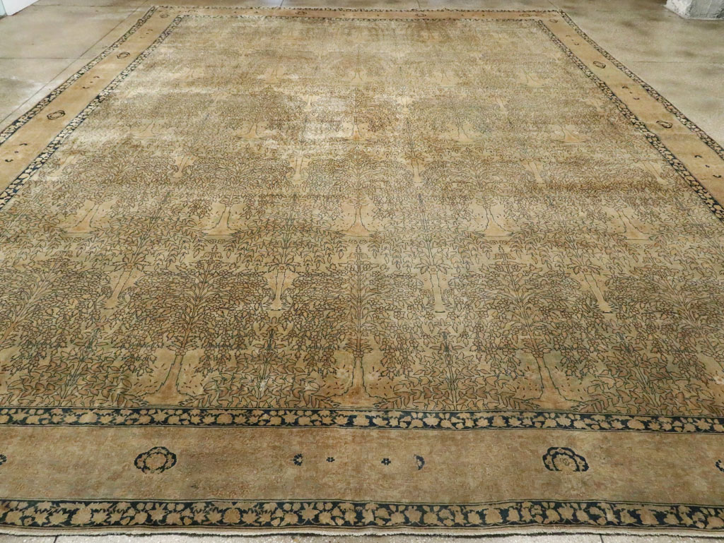 Antique Indian Lahore Carpet, No.23679 - Gsblank