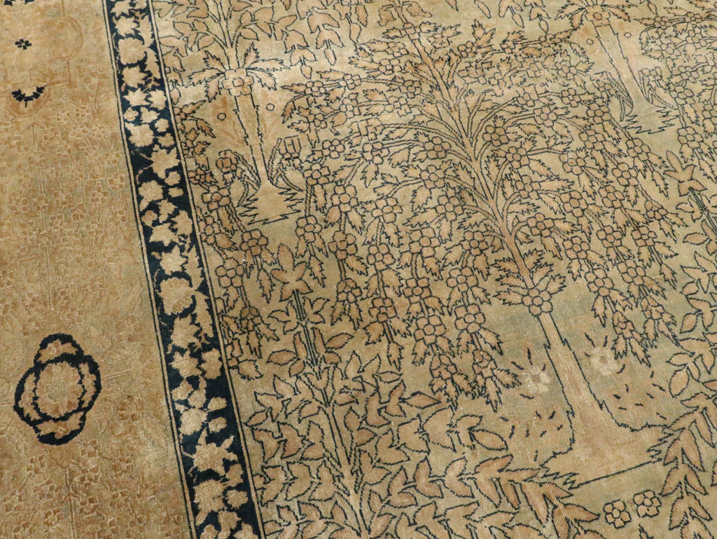 Antique Indian Lahore Carpet, No.23679 - Gsblank