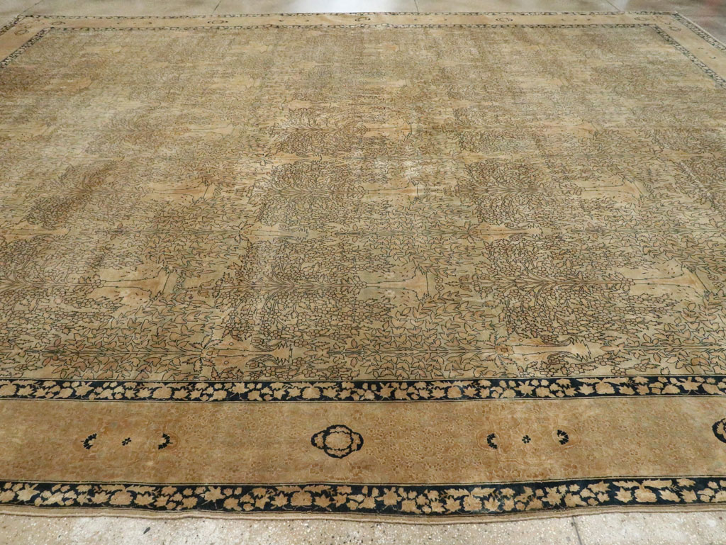 Antique Indian Lahore Carpet, No.23679 - Gsblank