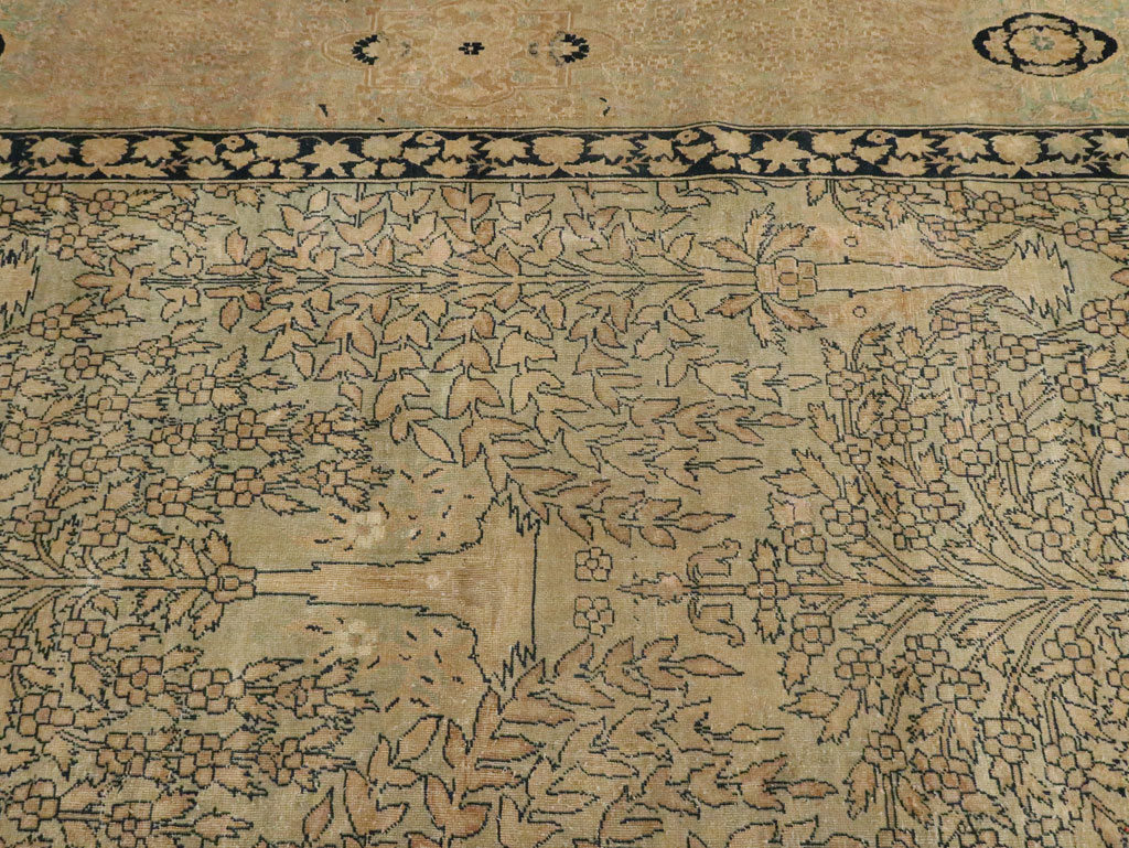 Antique Indian Lahore Carpet, No.23679 - Gsblank