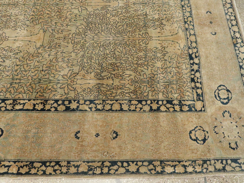 Antique Indian Lahore Carpet, No.23679 - Gsblank