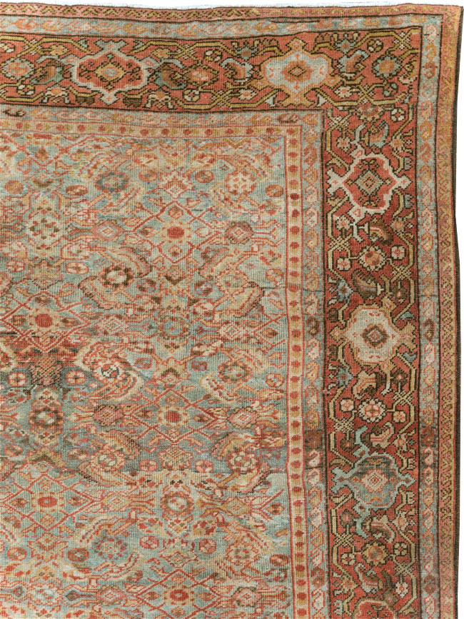 Antique Persian Mahal Carpet, No.23680 - Gsblank