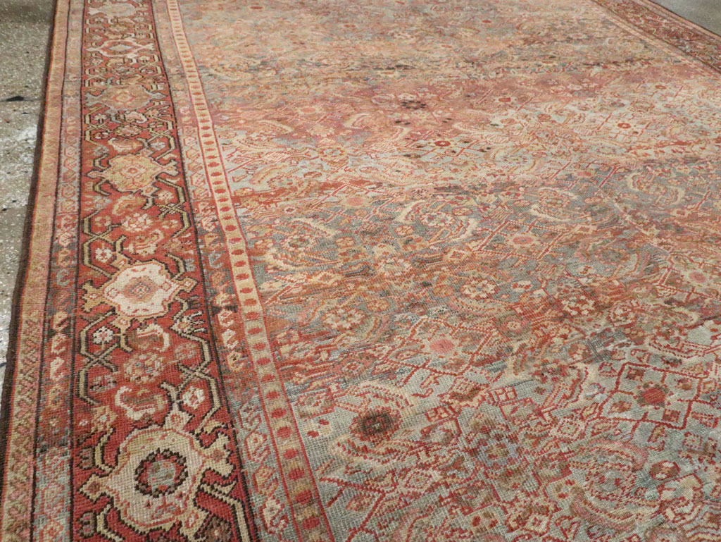 Antique Persian Mahal Carpet, No.23680 - Gsblank